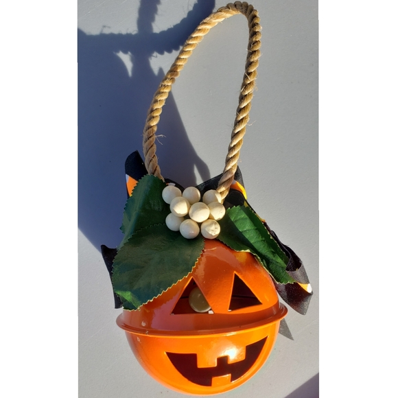 Other - HALLOWEEN Jack-o-Lantern Bell Door Hanger